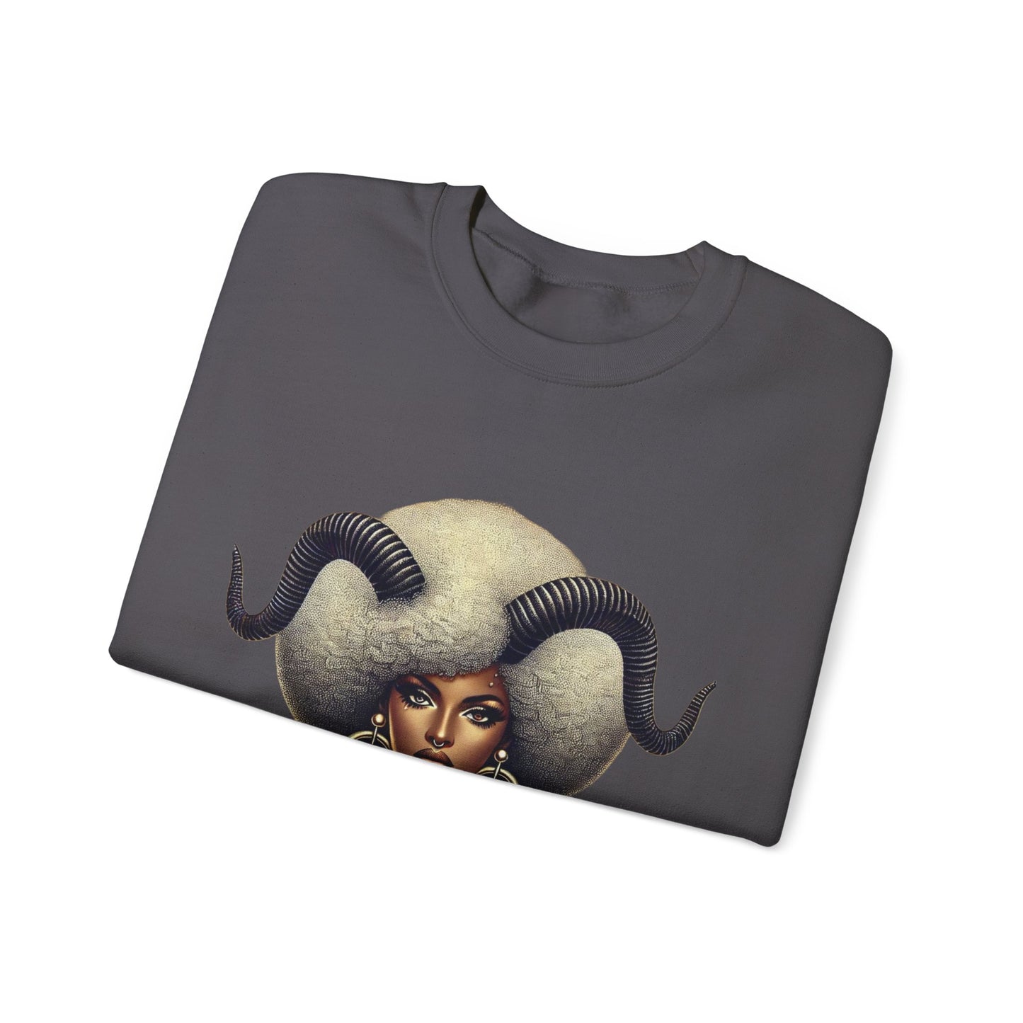 Capricorn Zodiac Sweatshirt for Astrology Lovers - Unisex Heavy Blend® Crewneck
