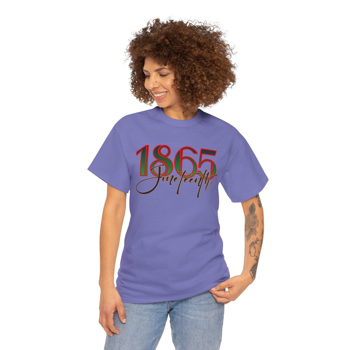 Heritage Unisex Cotton Tee - Celebrate 1865, Black History Shirt, Inclusive Fashion, Unisex Tee, Cultural Pride Apparel