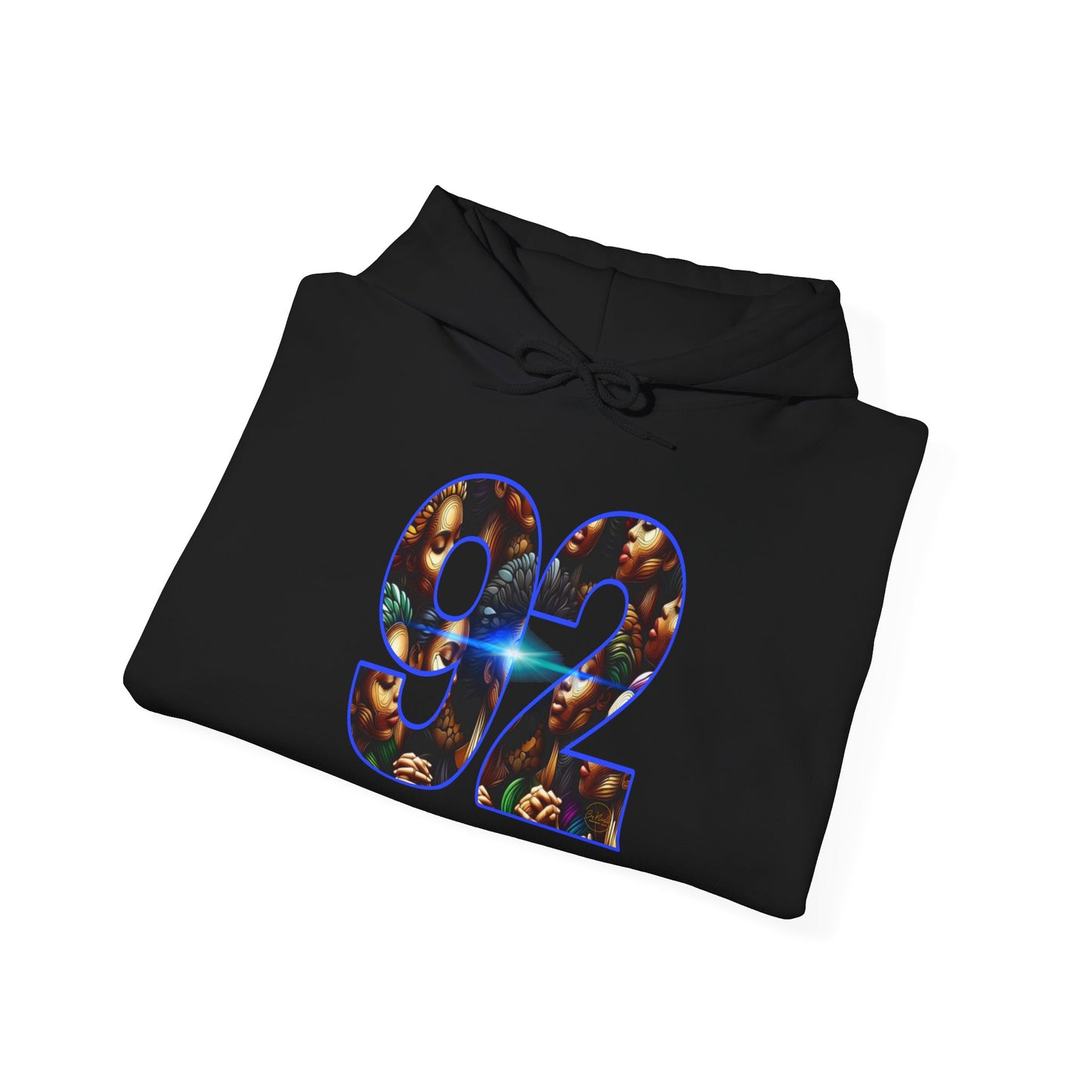 Retro 92 Unisex Heavy Blend™ Hooded Sweatshirt - Cozy Streetwear
