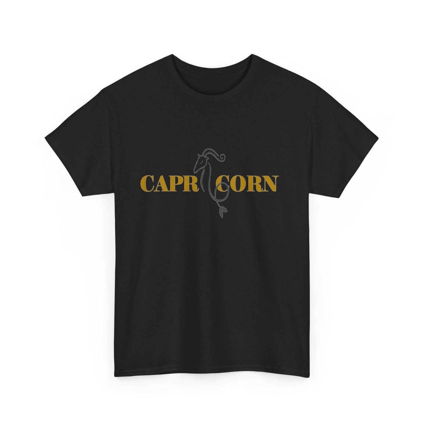 Capricorn Zodiac Unisex Heavy Cotton Tee - Astrology Shirt for Horoscope Lovers