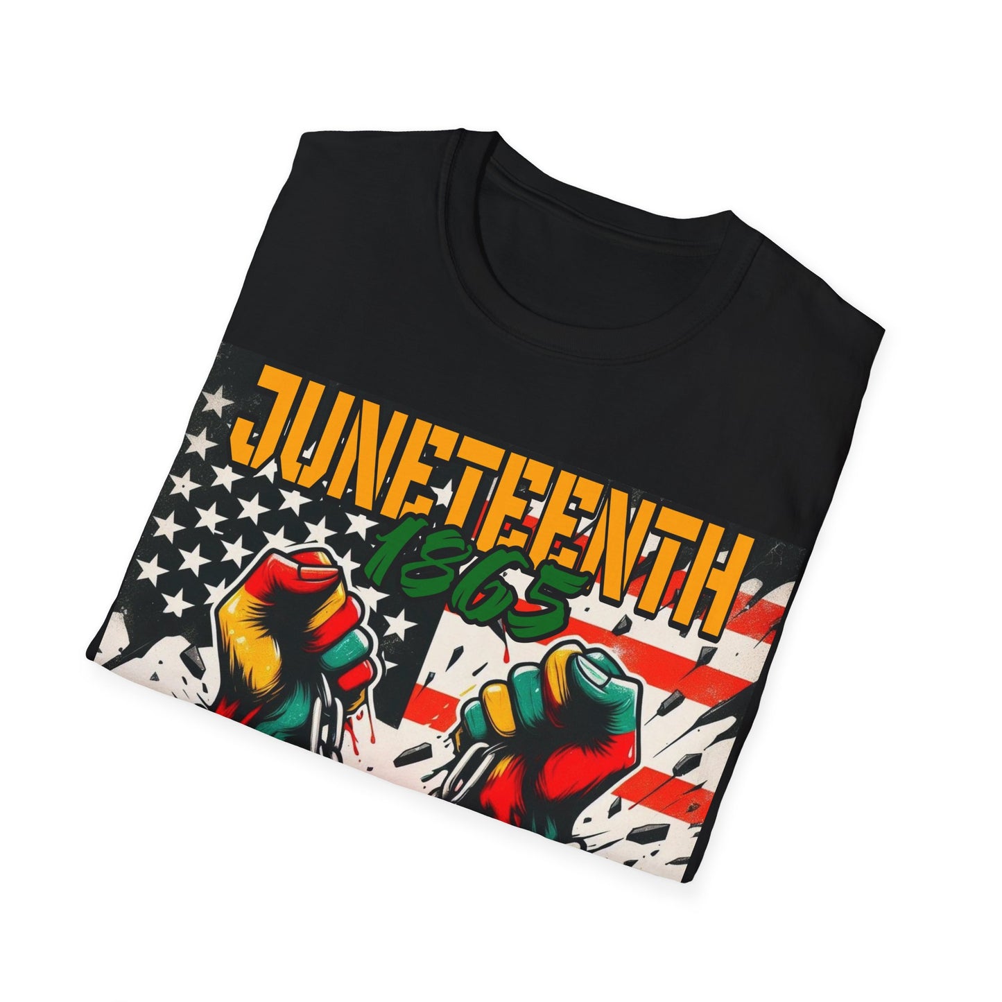 Juneteenth Freedom T-Shirt | Unisex Softstyle Tee, Celebrate Juneteenth, Black History Month, Independence Day, Activist Apparel, Gift [...]