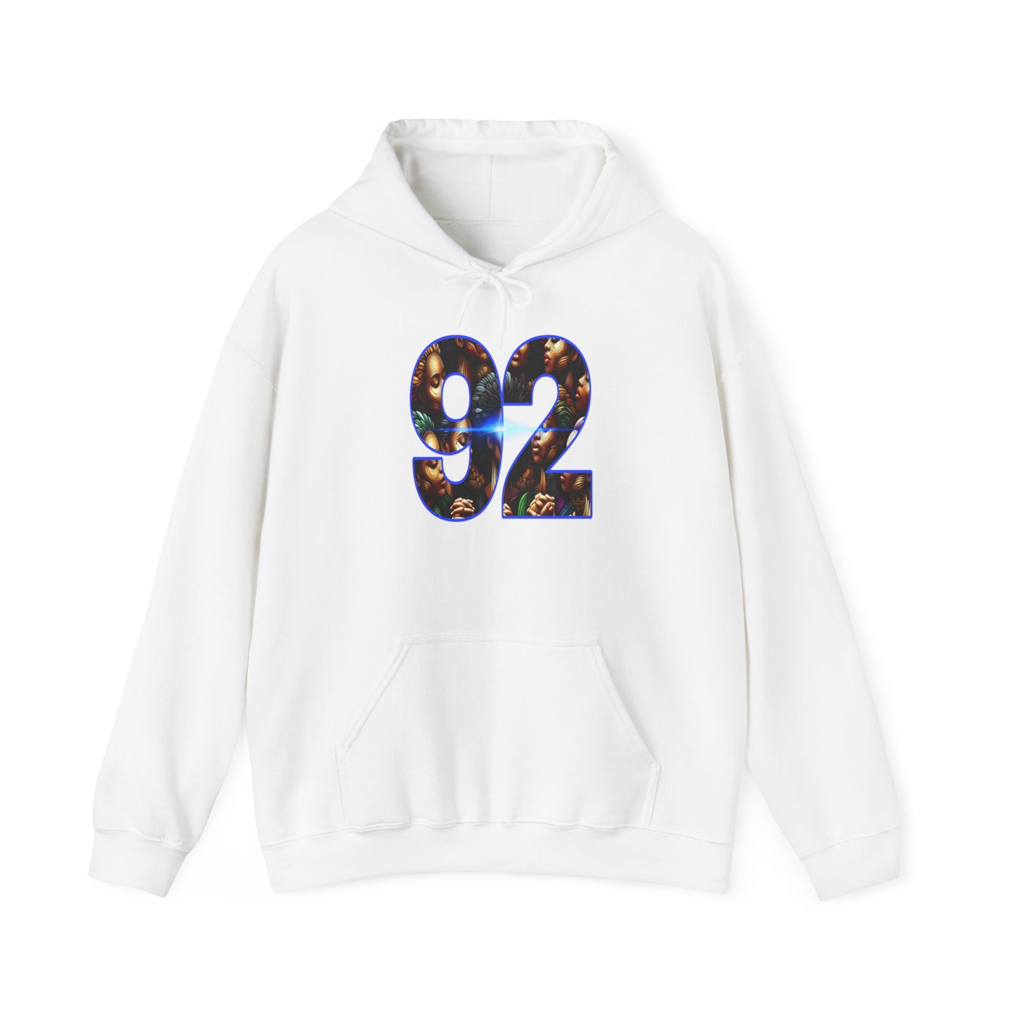 Retro 92 Unisex Heavy Blend™ Hooded Sweatshirt - Cozy Streetwear